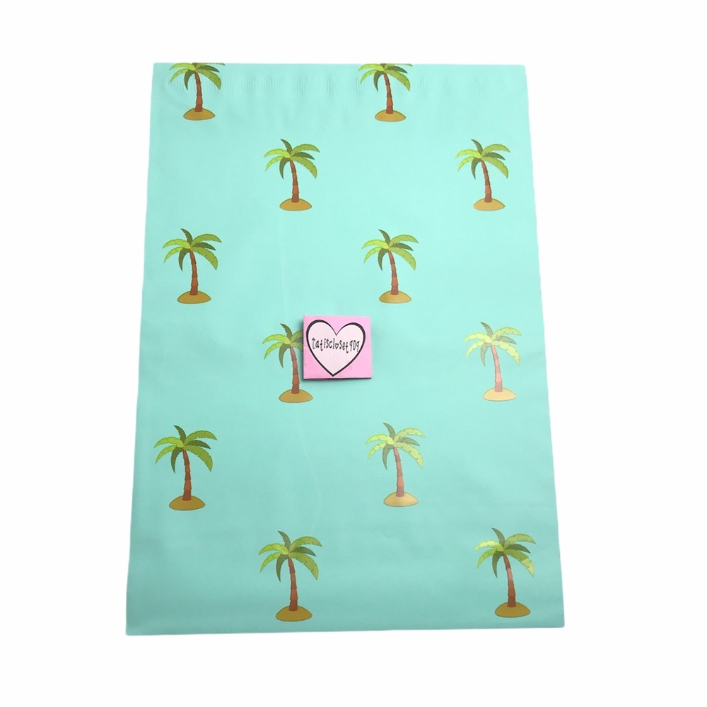 20 poly mailers palm tree print 10x13 - Picture 4 of 4
